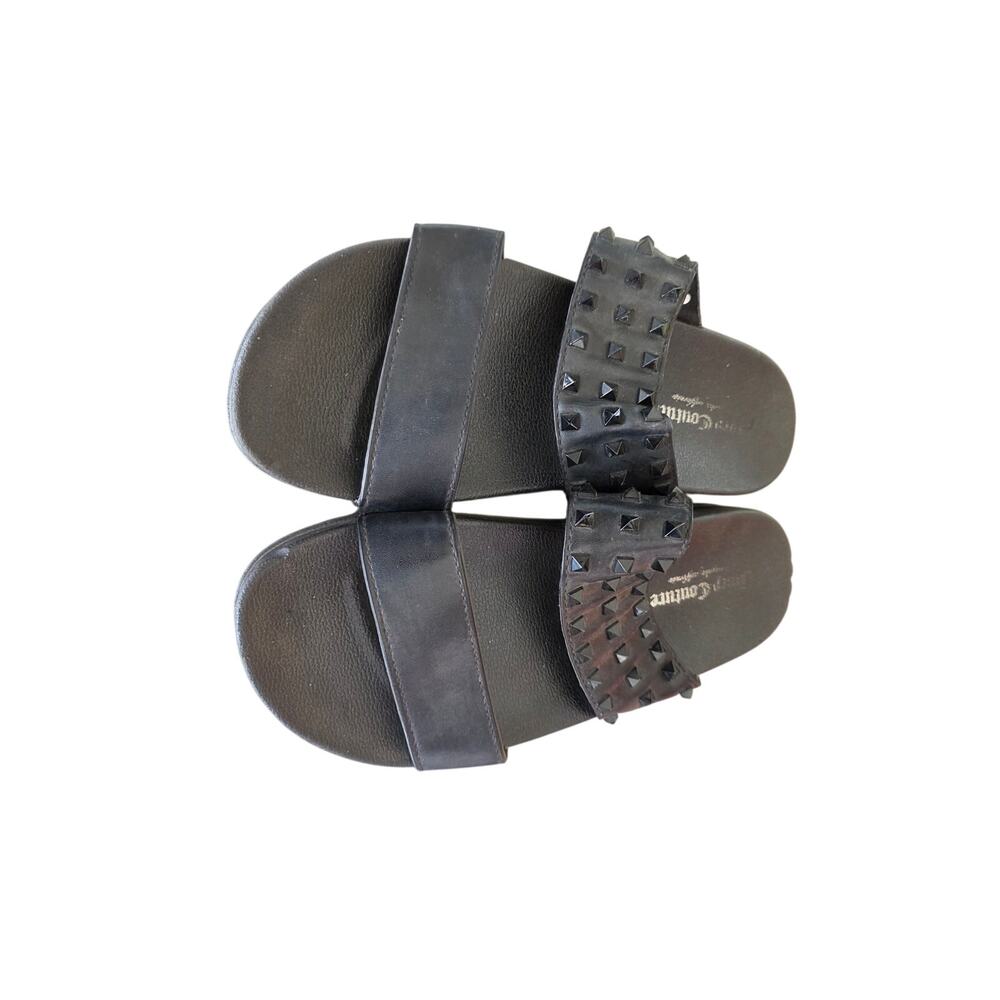 Juicy Couture - Black Studded Slide Sandals - Size 9 - Box not Included